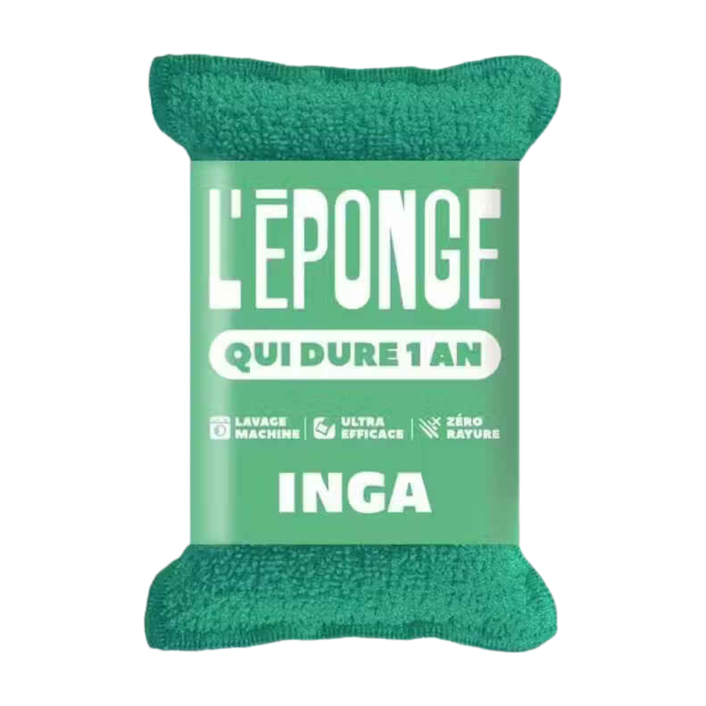 Inga eponge lav grat vert x1
