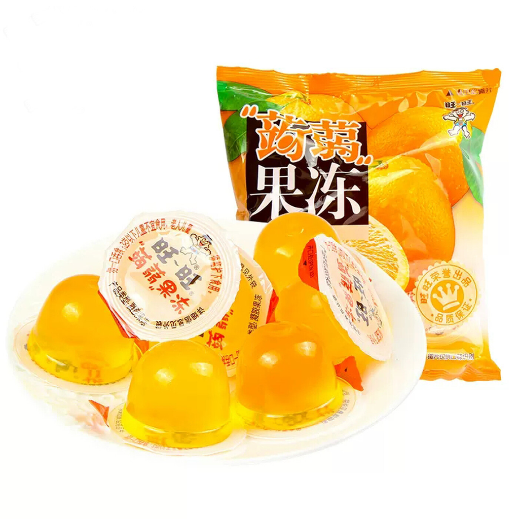 WANT WANT Gelée de konjac saveur orange 200 g
