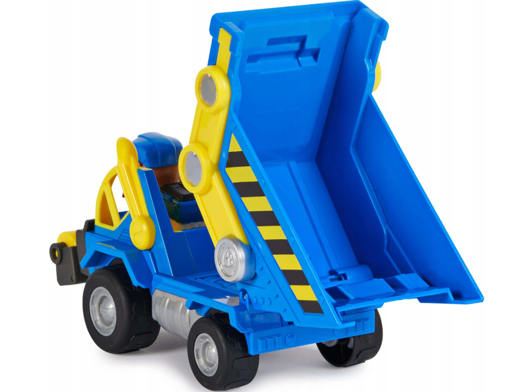 PAW Patrol Rubble & Crew Benji Véhicule de Construction avec Figurine Amovible Coffret de Jeu (6066528)