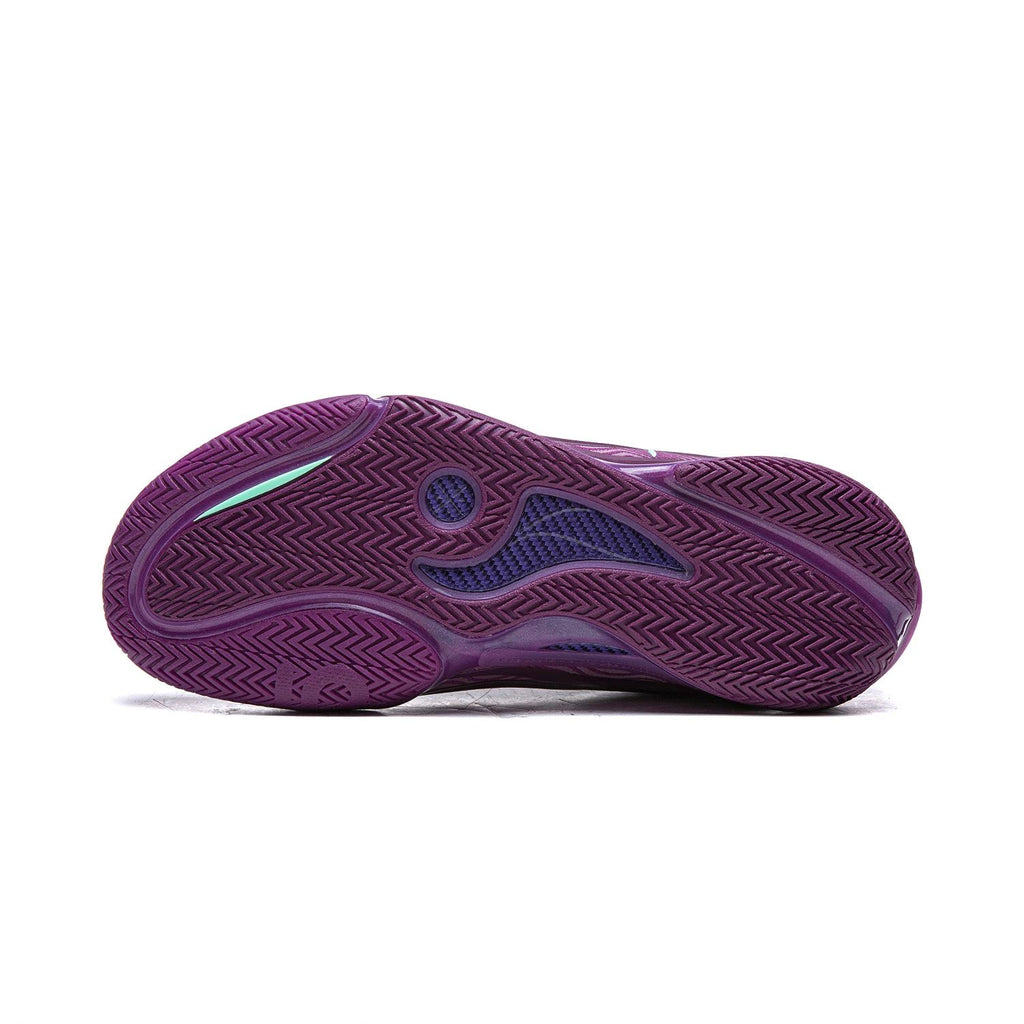 EU43 2/3 LI-NING Wade 808 5 Ultra V2 Chaussures de basket professionnel pour homme intérieur et extérieur - Violet sidéral