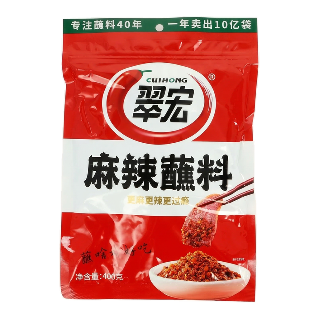CUIHONG Sauce à tremper épicée et piquante 400 g