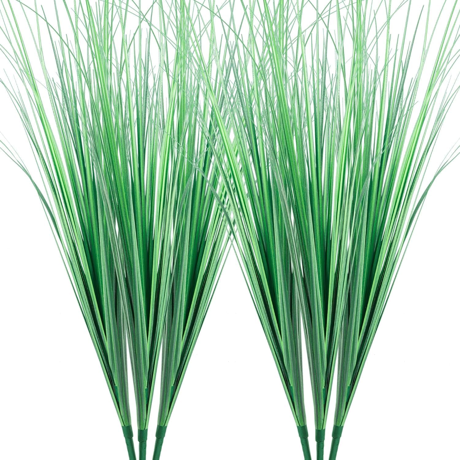 DDHS Herbe à oignon artificielle, 81 cm - 6 pièces