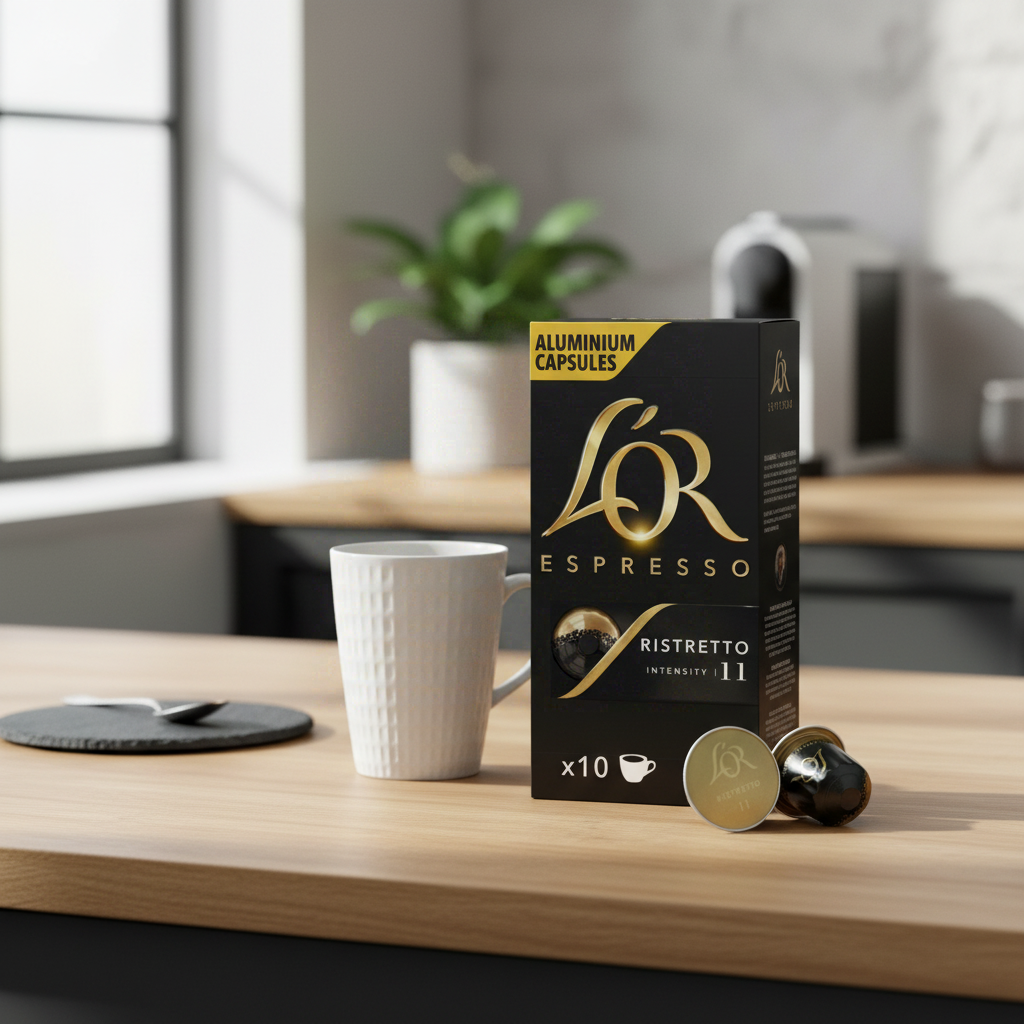 L'OR Capsules Espresso Ristretto compatible Nespresso - 10 capsules