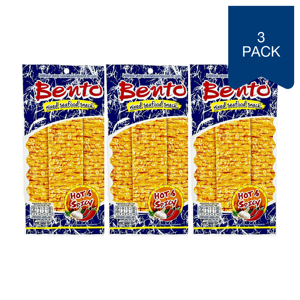 BENTO Snack de fruits de mer mélangés pimenté - 20 g