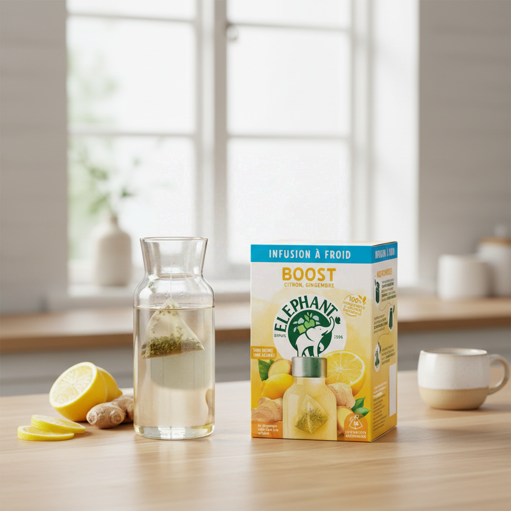 ELEPHANT Infusion à froid Boost 15 sachets