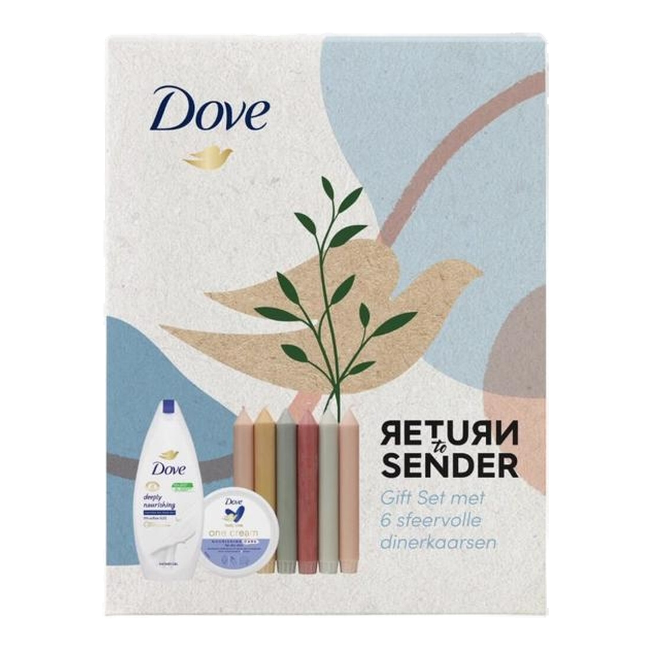 DOVE Coffret cadeau Retour à l’expéditeur - Soin nourrissant en profondeur 2 x 250 ml