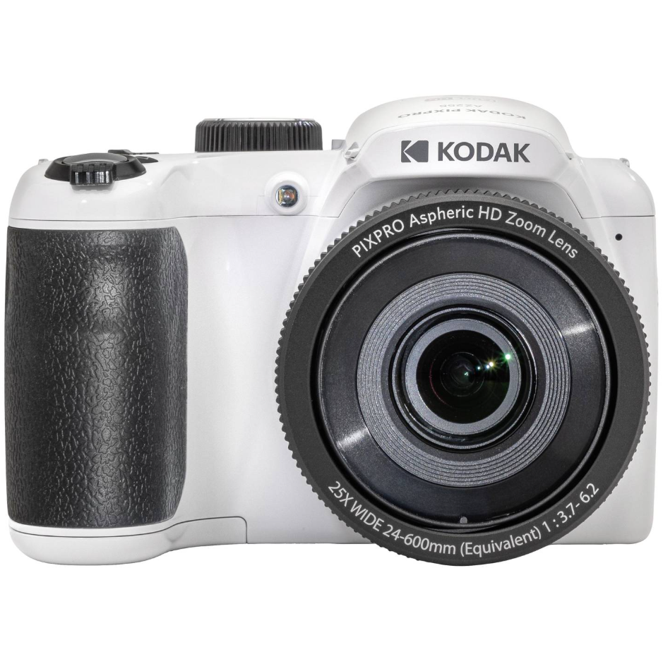 Kodak Appareil photo bridge numérique avec zoom optique 25x, Blanc