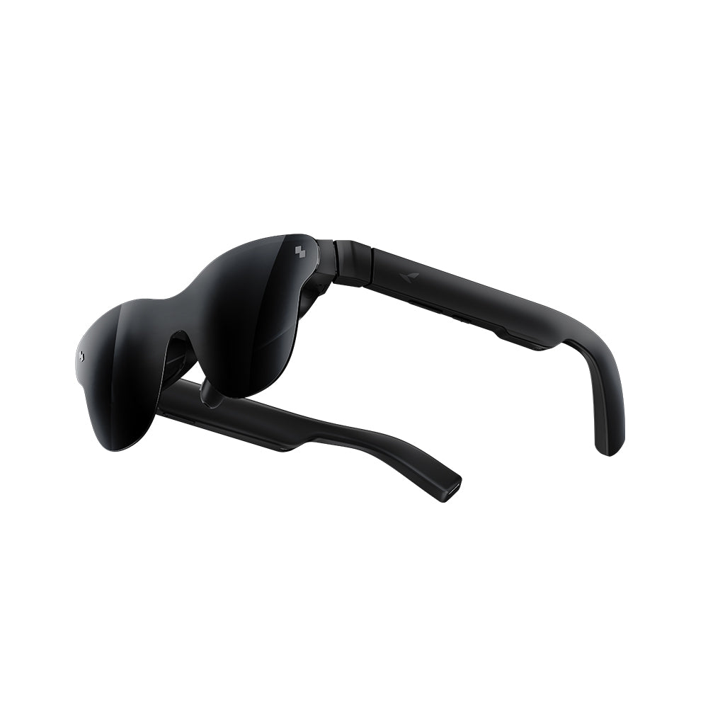 RayNeo Air 4 Pro, lunettes AR/XR 3D pour films et jeux, écran HDR10, puce Vision 4000, cinéma virtuel 201-pouces, compatibles iPhone 17, 16, 15 / Android / Switch 2 / Mac / Steam Deck / PS4 / PS5