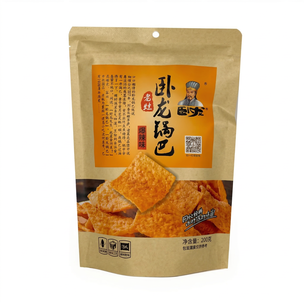 WoLong Crackers saveur extra épicée - 200 g