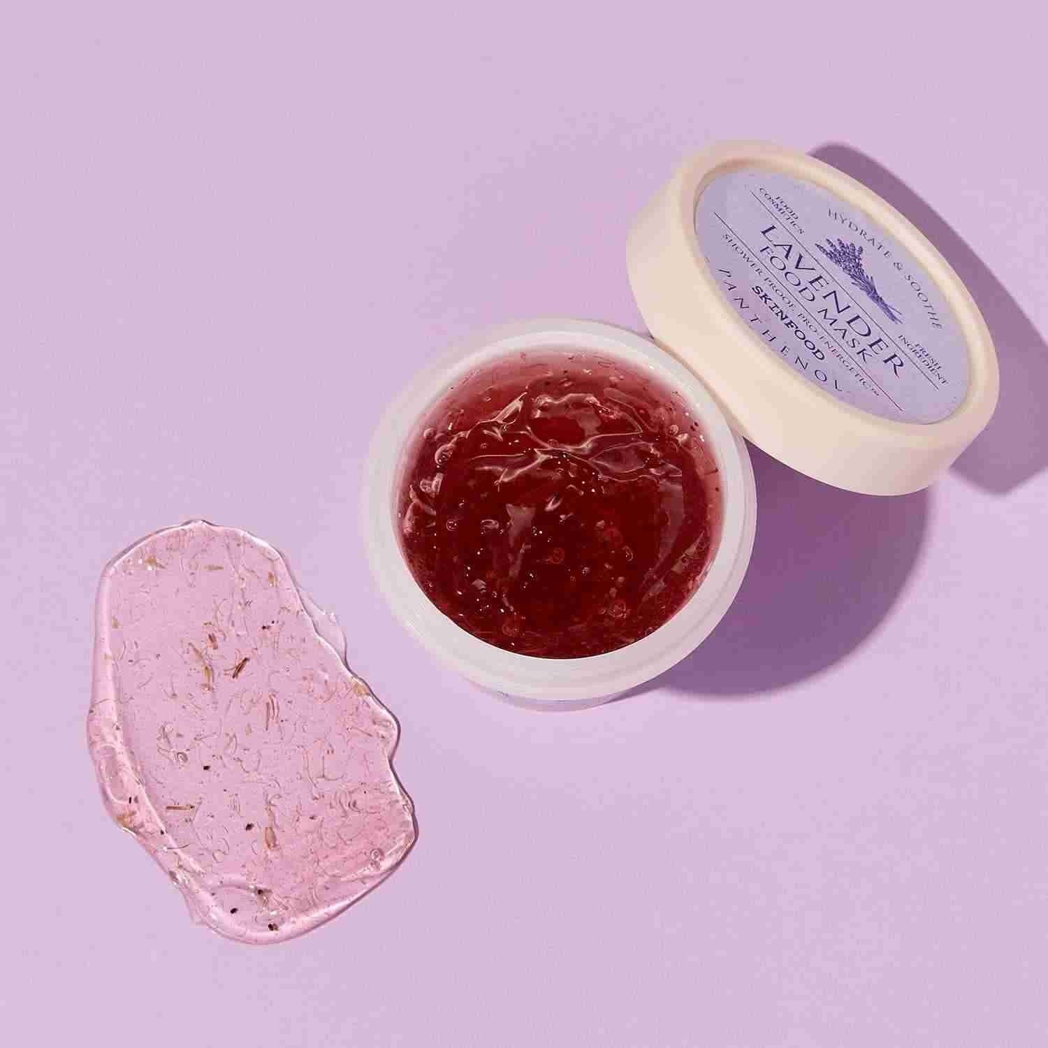 SKINFOOD Masque Lavande Food Masque Gel à Laver Apaisant & Hydratant 120 g