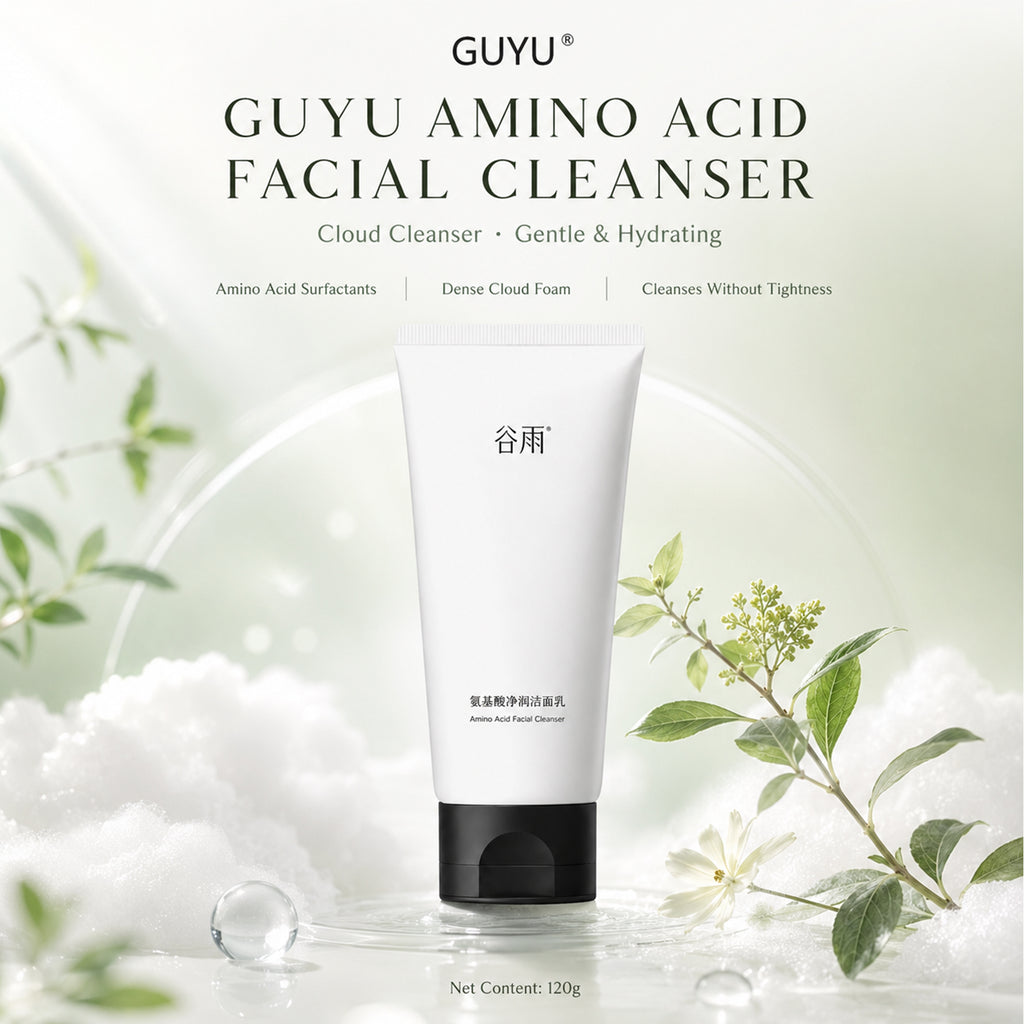 GUYU Nettoyant Visage Hydratant Acides Aminés 120 g