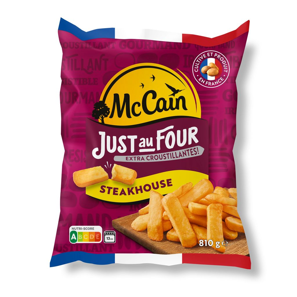 MC CAIN Frites Just au Four Steakhouse 810g