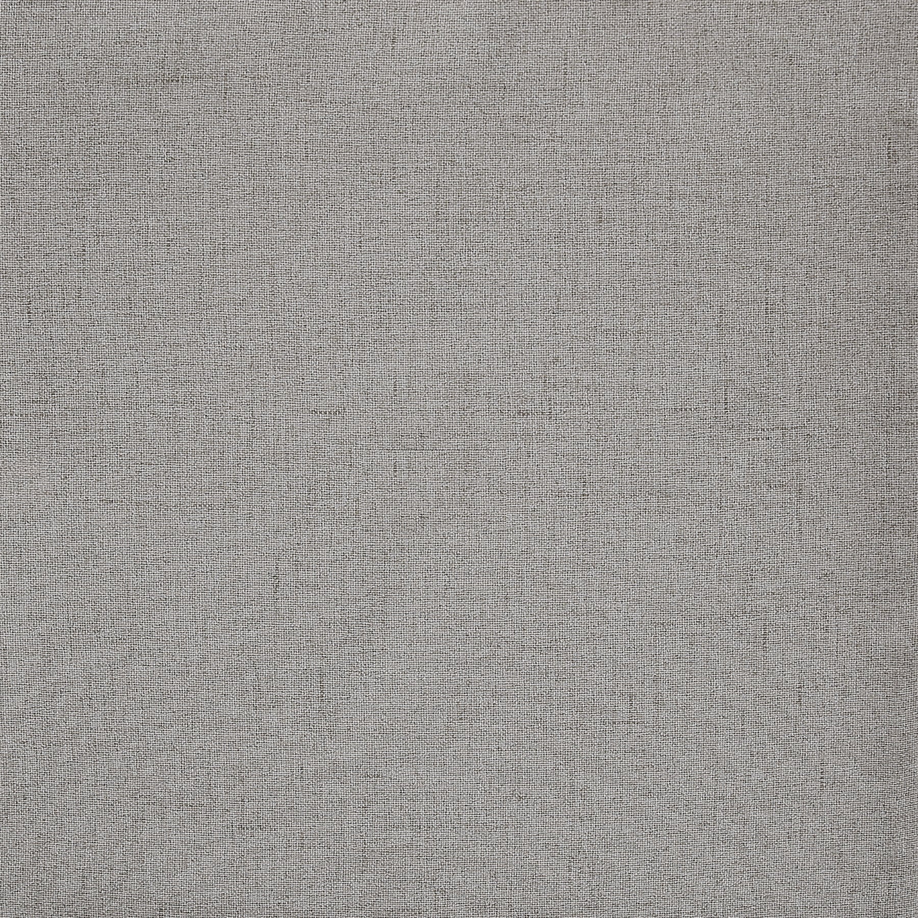 Deconovo Housse de coussin en tissu aspect lin, gris clair, 50 x 50 cm, 1 pièce