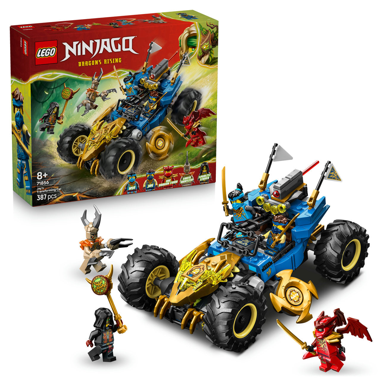 LEGO Ninjago 71856 La voiture transformable de Jay