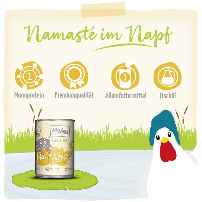 MjAMJAM Pur aliment humide pour chat agneau 200 g