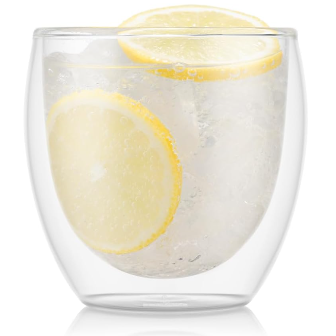 Bodum PAVINA Lot de 6 verres thermiques à double paroi - 250 ml