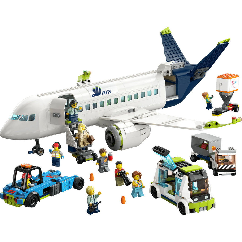 LEGO City 60367 Set de Construction Avion de Passagers