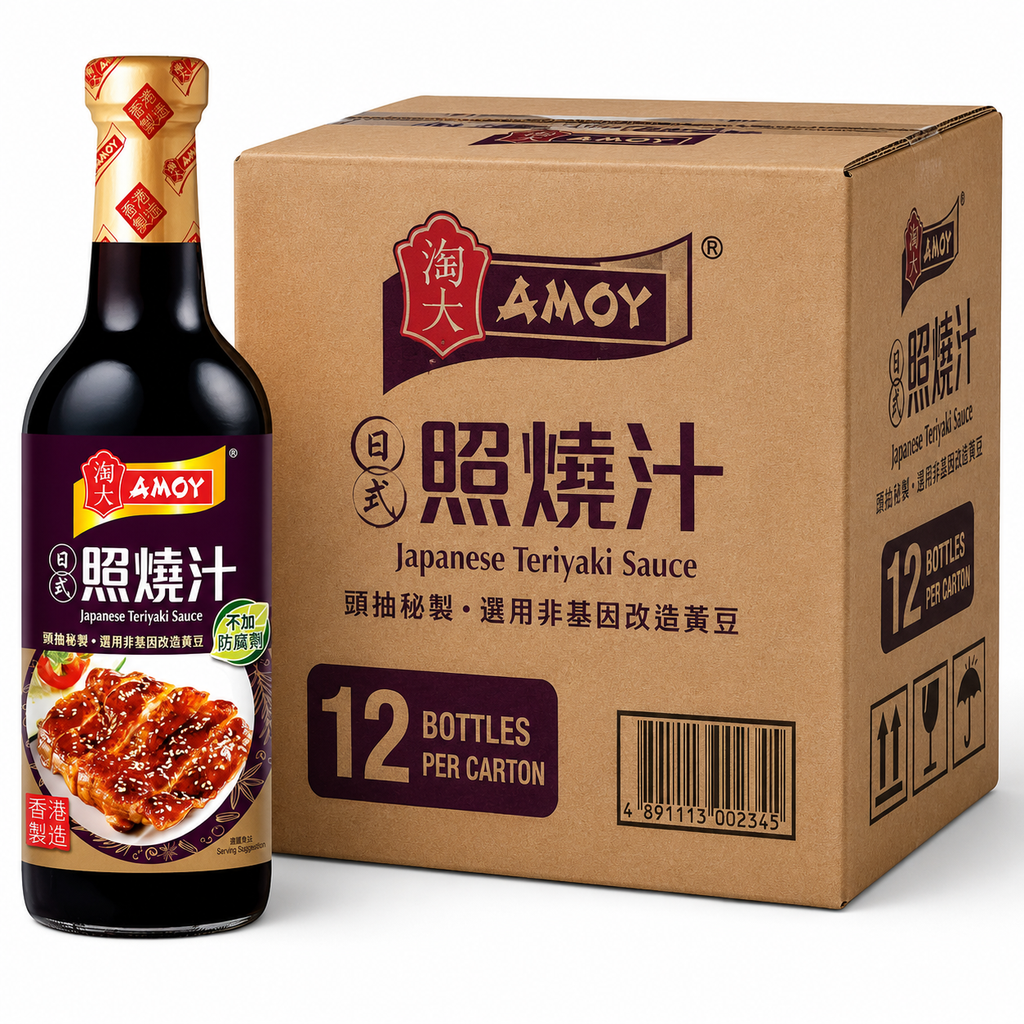 Amoy Sauce teriyaki japonaise 12 x 450 ml