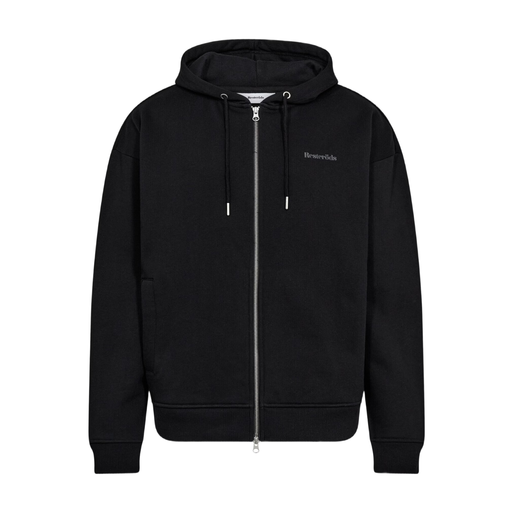 Resteröds Rick Hoodie Zip Noir XL