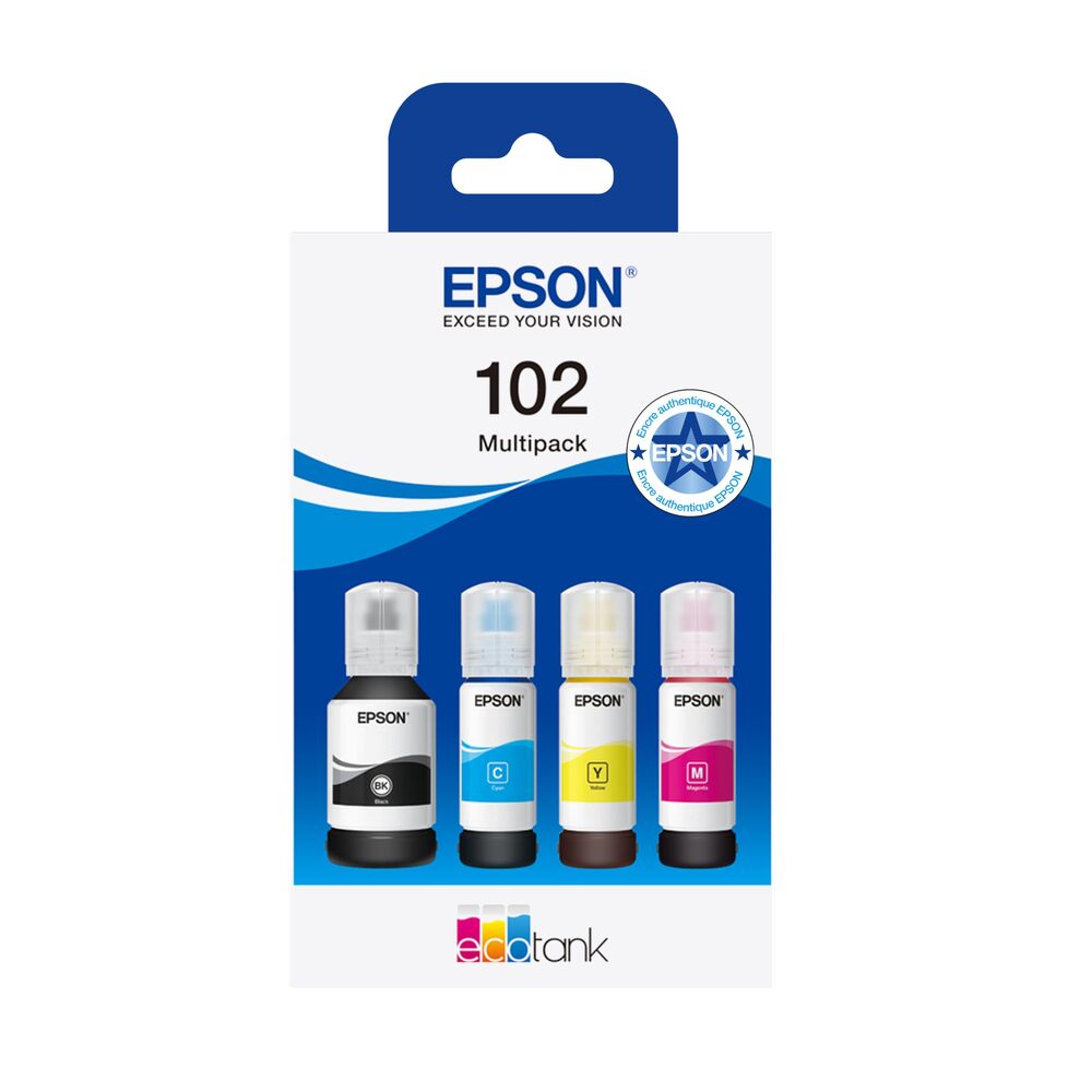 102 Multipack 4 couleurs EcoTank