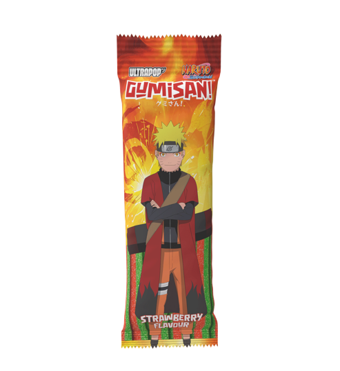 ULTRAPOP Gumisan Barbe à papa saveur fraise 75 g