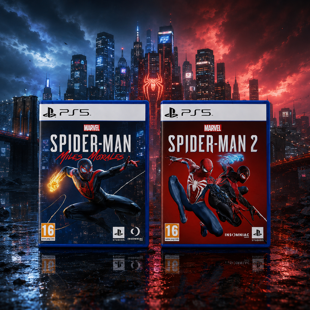 Marvel's Spider-Man: Miles Morales + Marvel's Spider-Man 2 - PS5 - French Version
