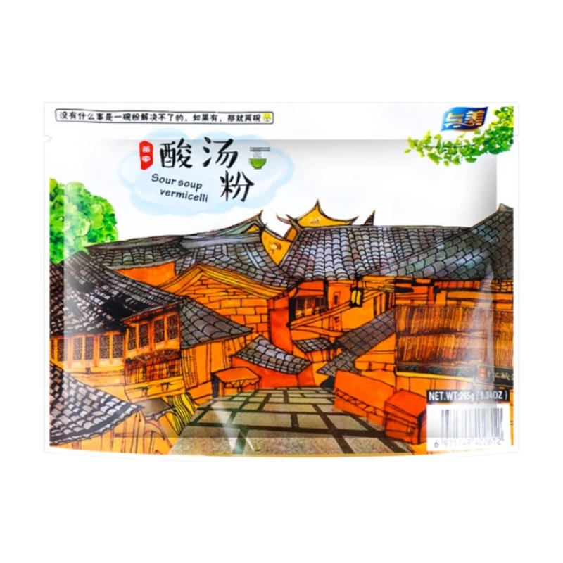 Yumei Soupe de nouilles acidulée délicieuse 265 g