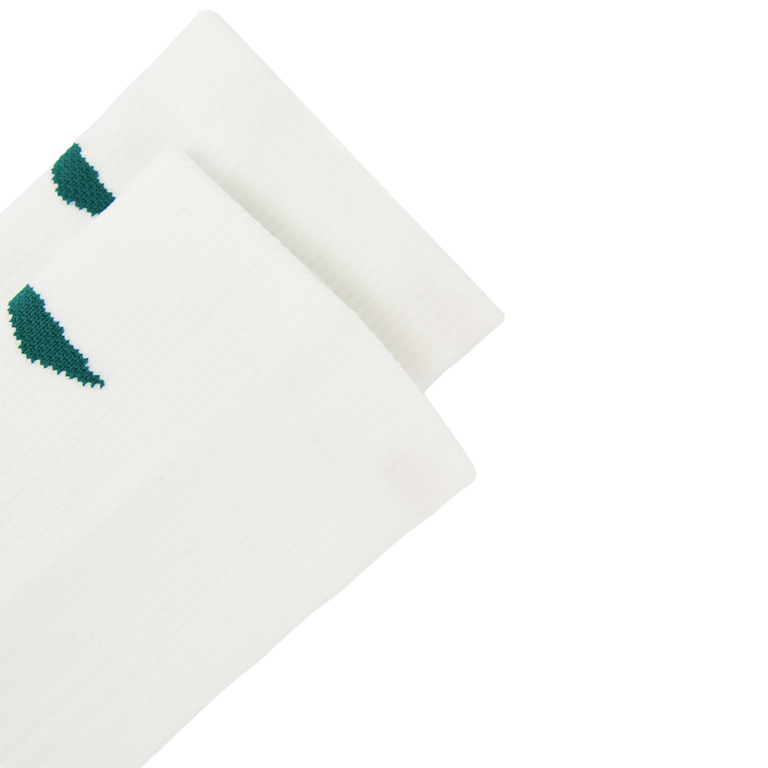 LI-NING Chaussettes mi-longues de basket-ball résistantes, confortables et respirantes blanc laite / vert sable XL
