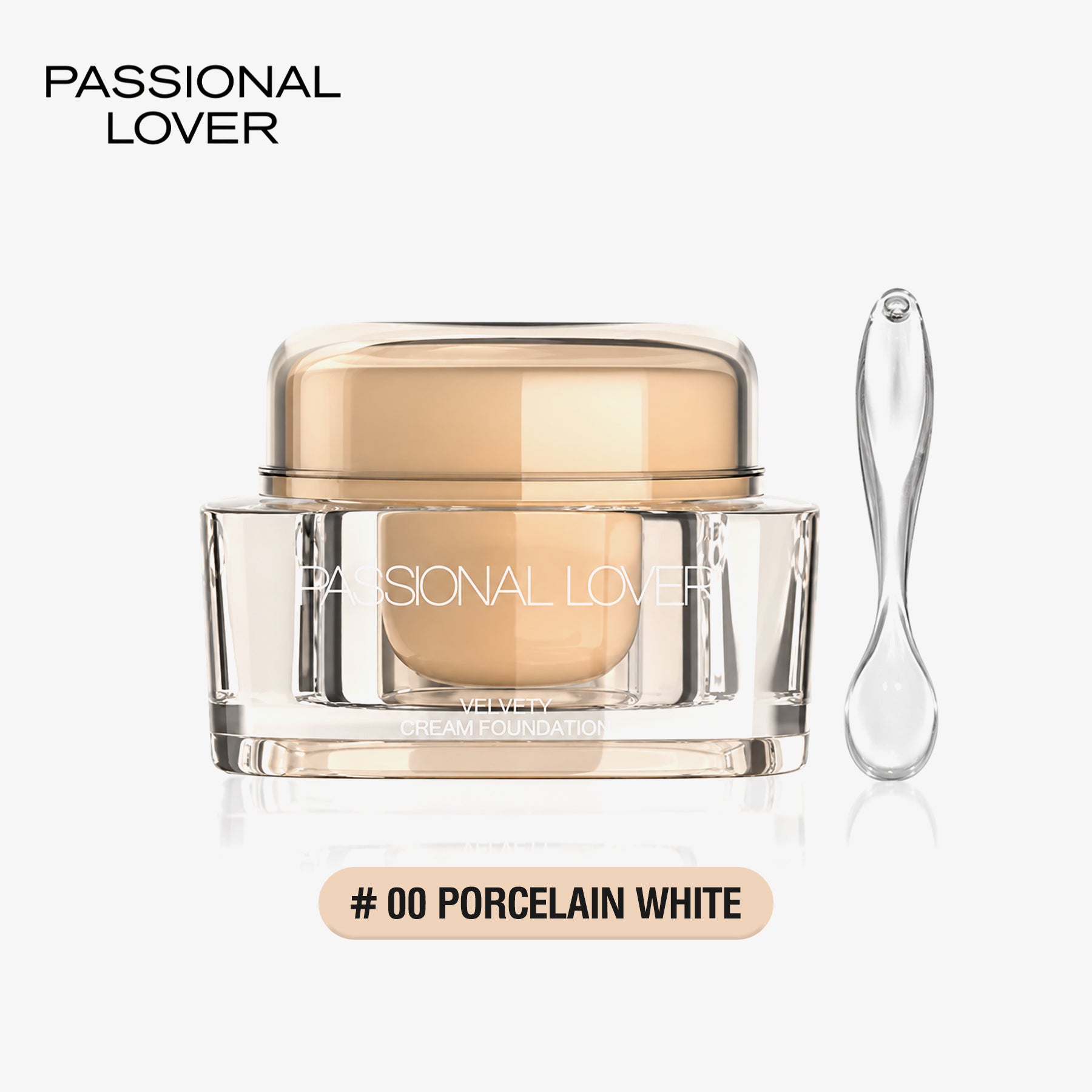 Passional Lover Fond de Teint Crème Invisible 00 Porcelaine 30 g