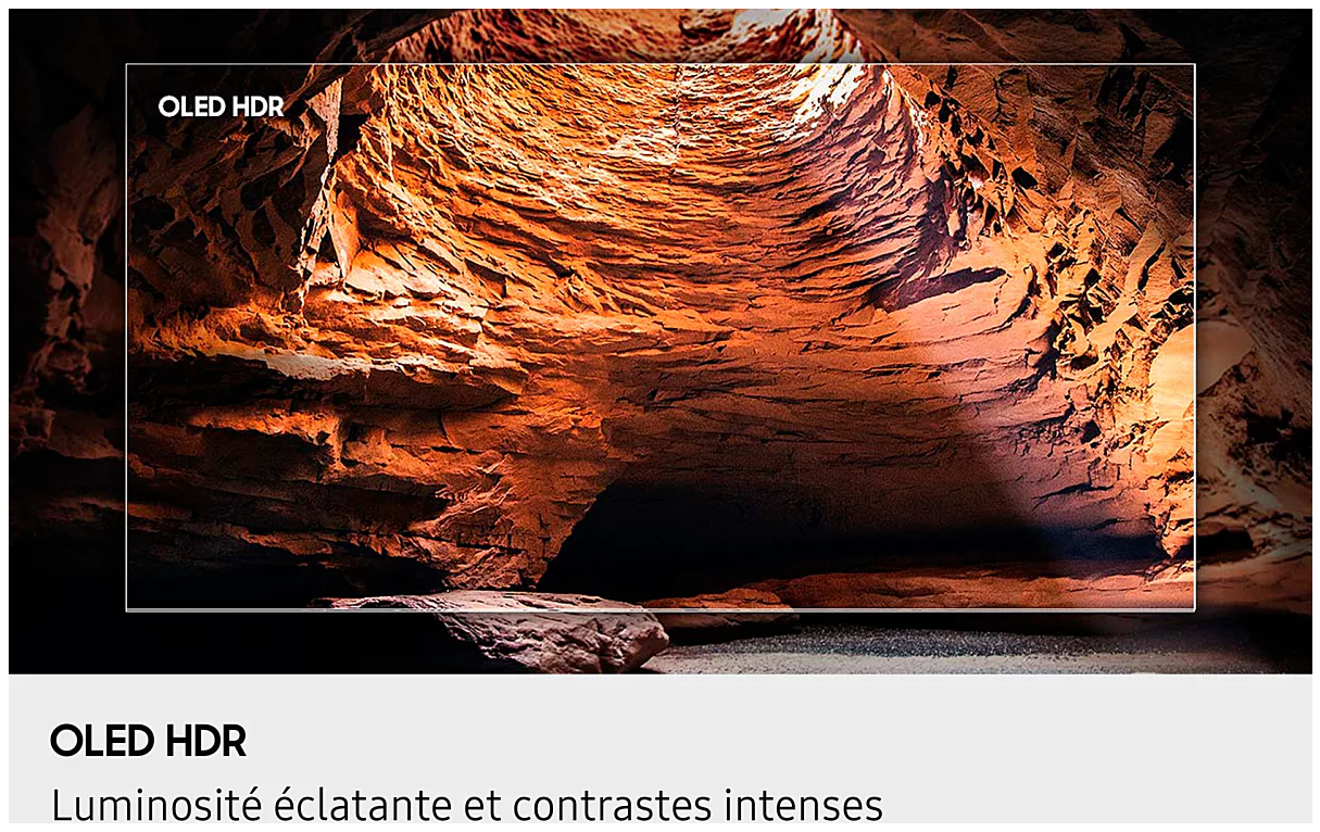 Samsung TV OLED 65 pouces 4K AI S85F 2025