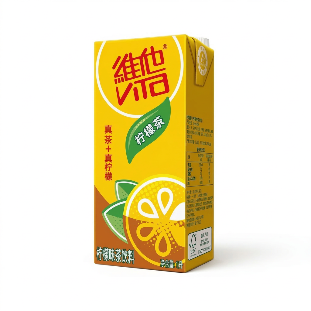 Vitasoy Boisson au thé au citron Vita 1 L