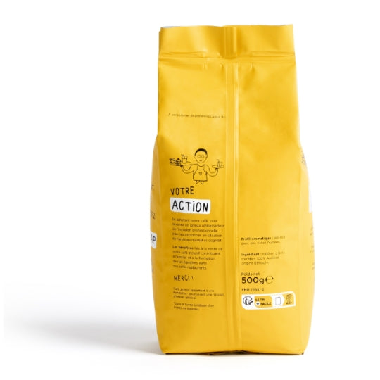 Café Joyeux Café en grains éthiopien 500 g