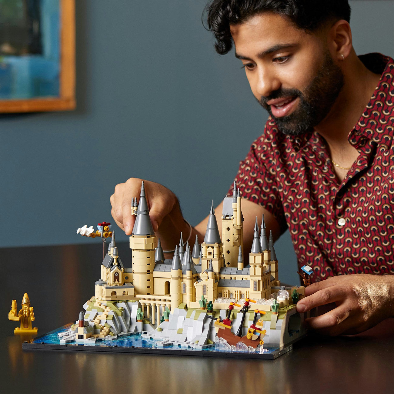 LEGO Harry Potter 76419 Château de Poudlard et ses environs Set de construction de collection pour adulte