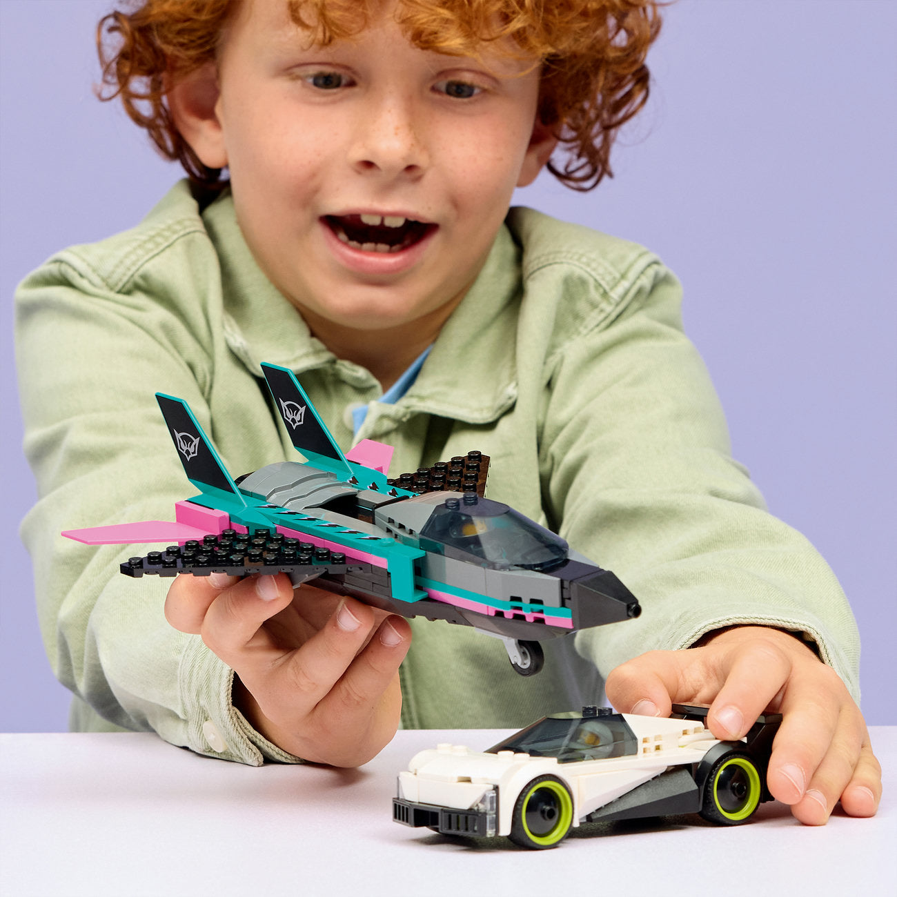 LEGO City 60489 Le jet contre la voiture