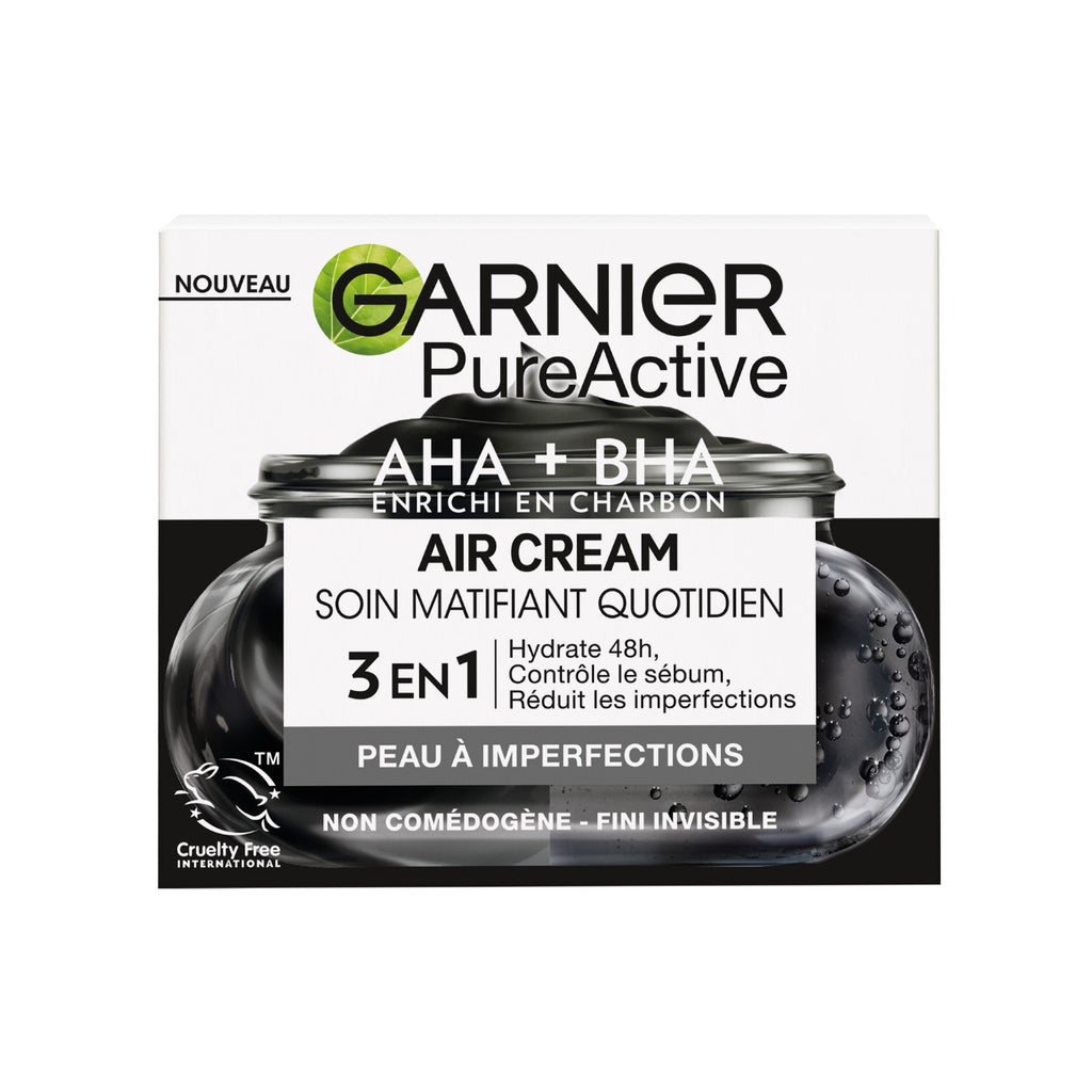 Garnier PureActive Soin Matifiant Quotidien au Charbon 50ml