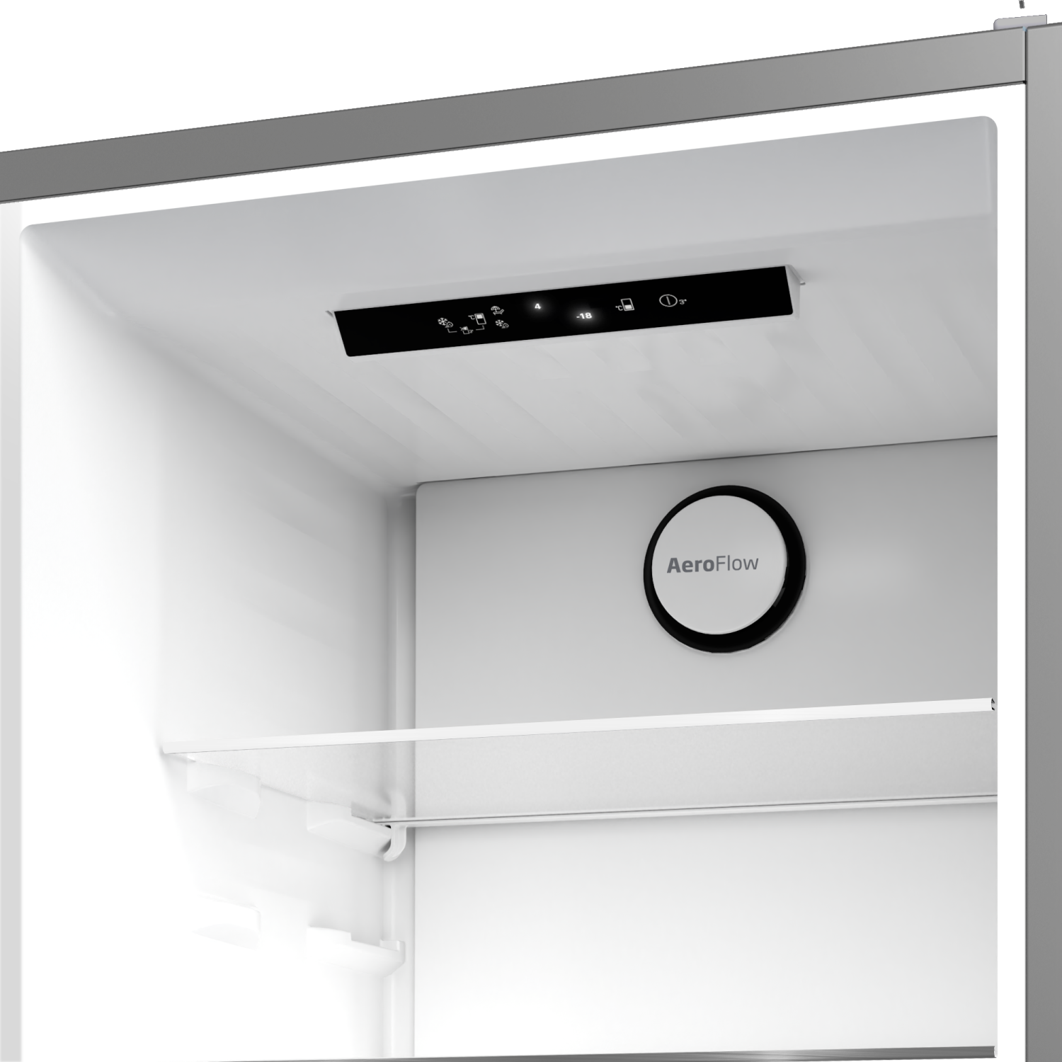 BEKO B5RCNE406HG Réfrigérateur-congélateur combiné pose libre - 355 L - Total No Frost - Gris - Classe C