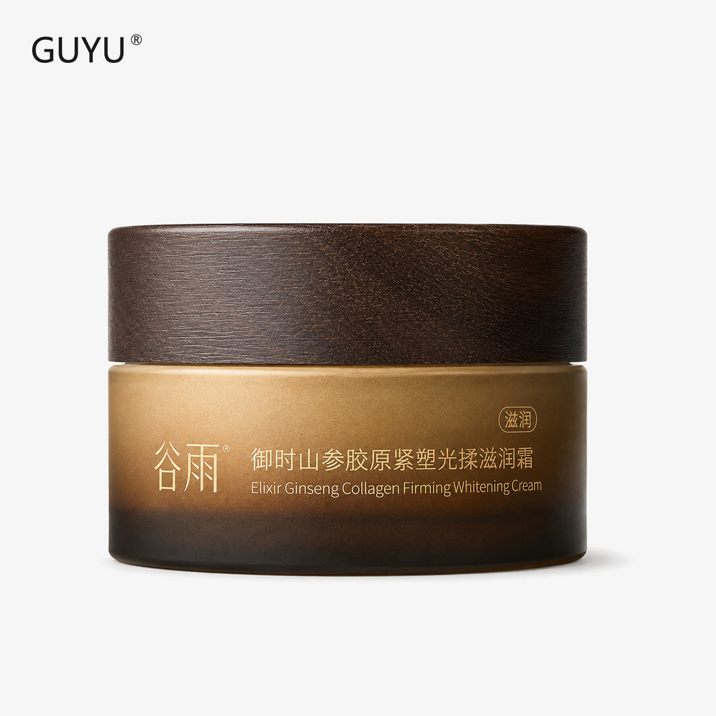 GUYU Crème Raffermissante Éclat Ginseng Collagène 50 g