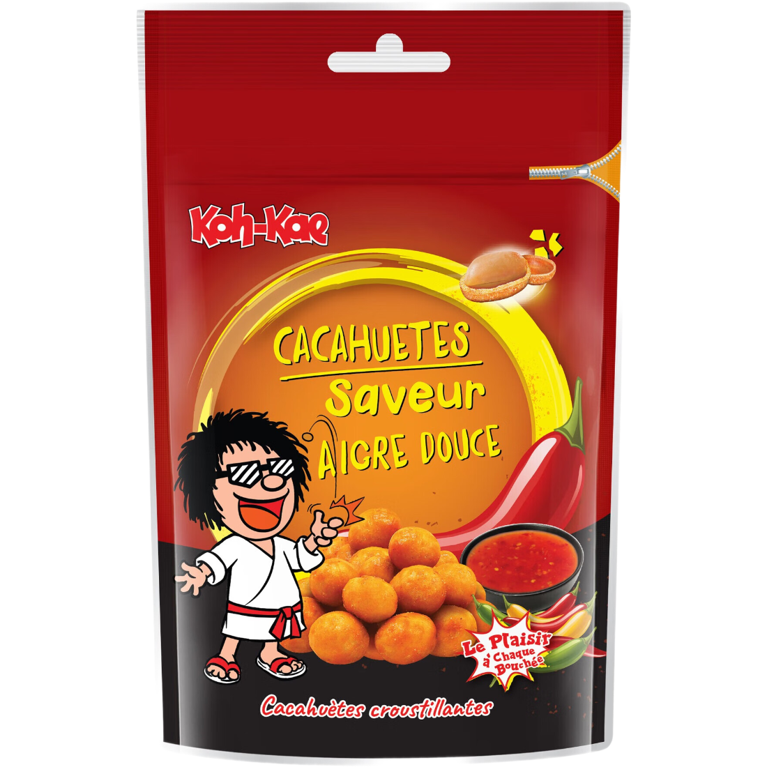 Koh-Kae Thai Cacahuètes au piment doux HL 80 g
