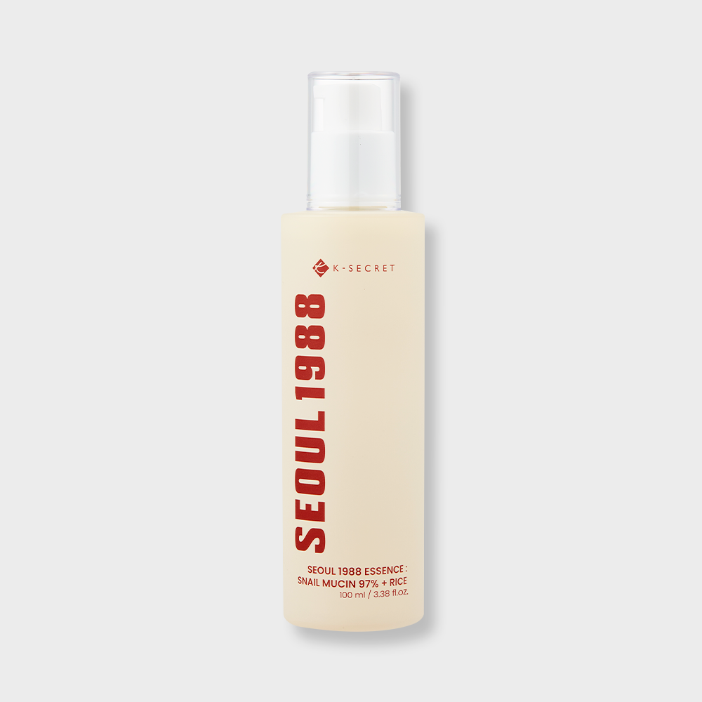 K-SECRET SEOUL1988 Essence : mucine d’escargot 97 % + riz 100ml