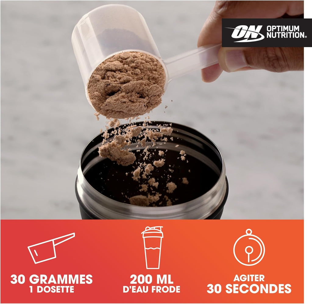 Optimum Nutrition Gold Standard 100% Whey Protein, Double Rich Chocolate 465 g (15 portions)