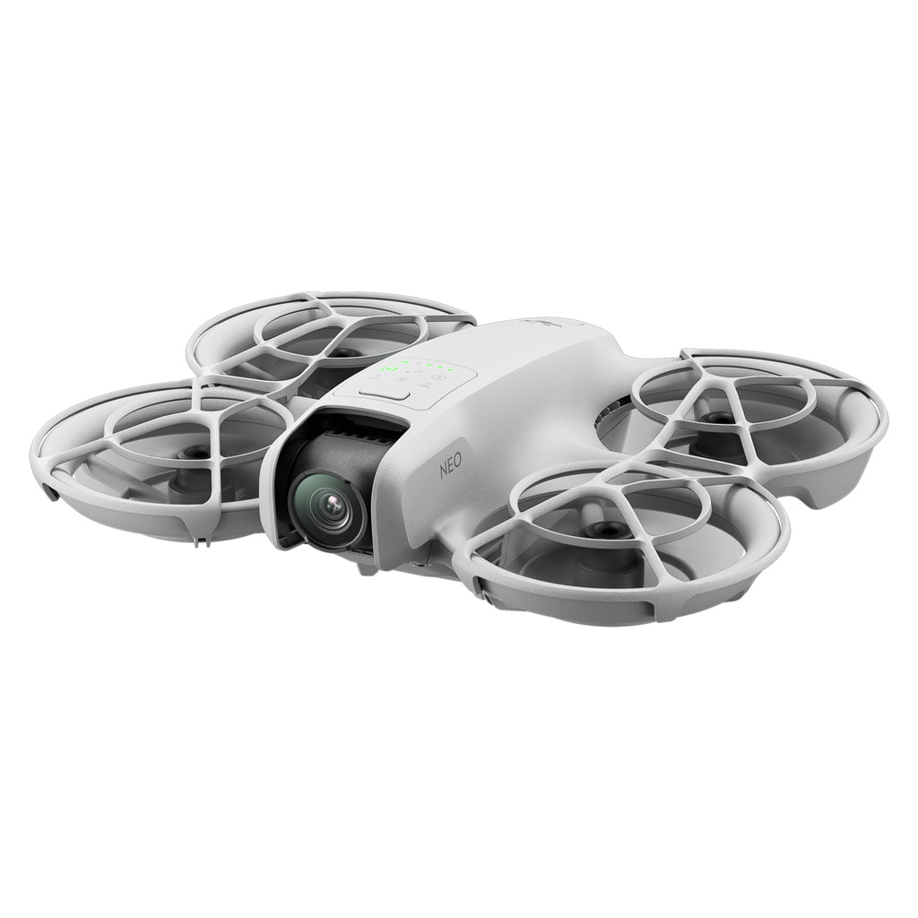 DJI Neo Mini drone avec caméra 4K UHD pour adultes, 135 g, drone autonome qui vous suit, décollage paume, suivi de sujet, QuickShots, vidéo stabilisée, protection d'hélice intégrée, Sans télécommande