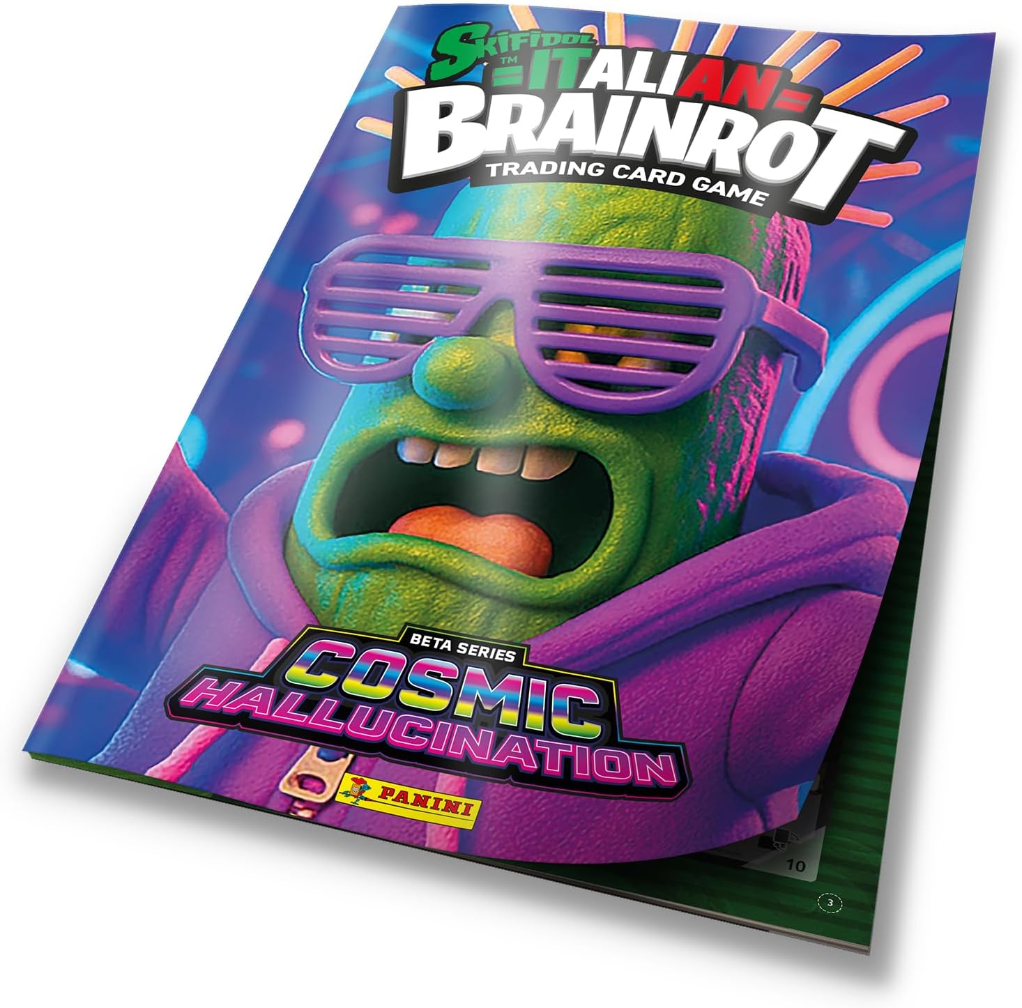 PANINI SKIFIDOL ITALIAN BRAINROT TRADING CARDS GAME 2 Starter 1 classeur + 1 pochette