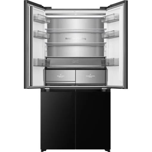 Hisense RQ768N4GBE Réfrigérateur américain Capacité 591 litres Classe E Noir
