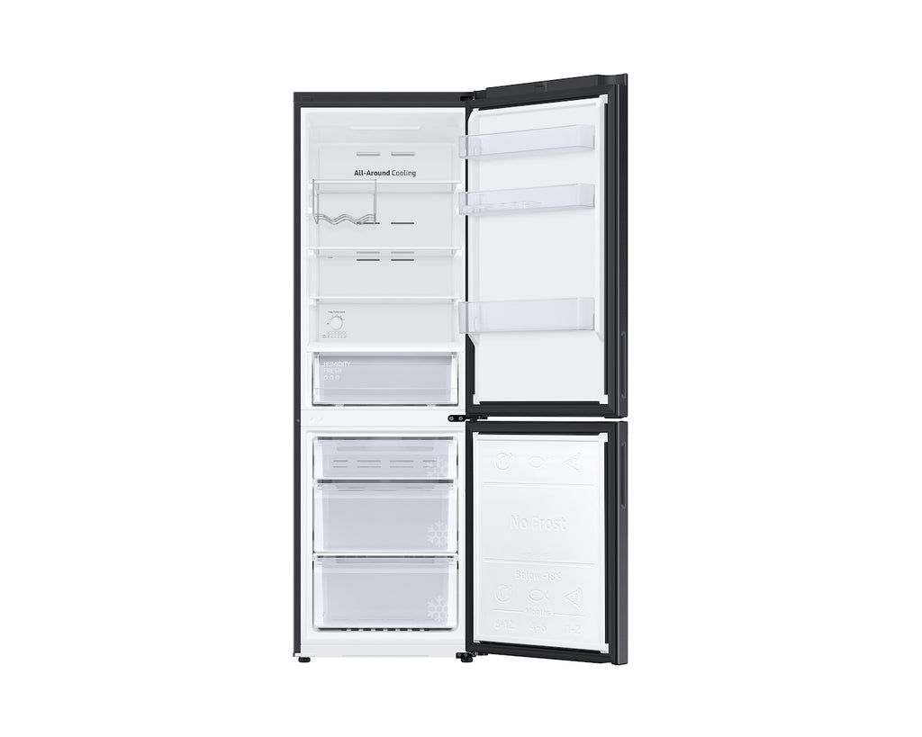 Samsung Réfrigérateur Combiné RB33B612EBN 344 L Noir Classe E