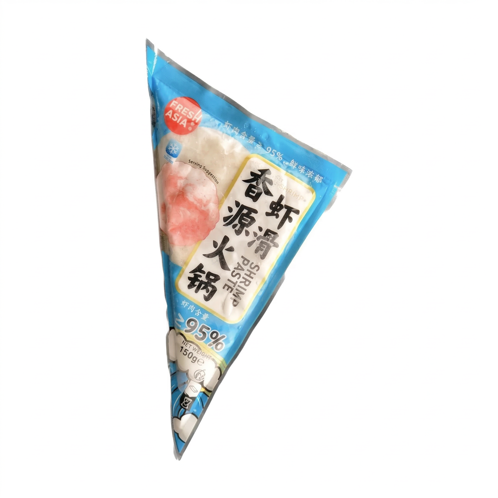FRESHASIA Mousse de crevettes spécial Hot Pot (Paquet Triangle) - 150 g