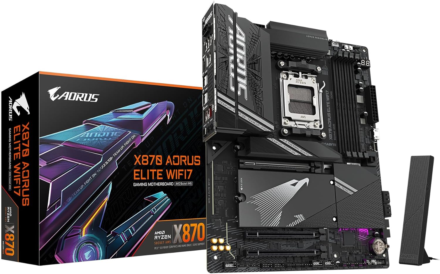 Gigabyte x870m a elite wf7