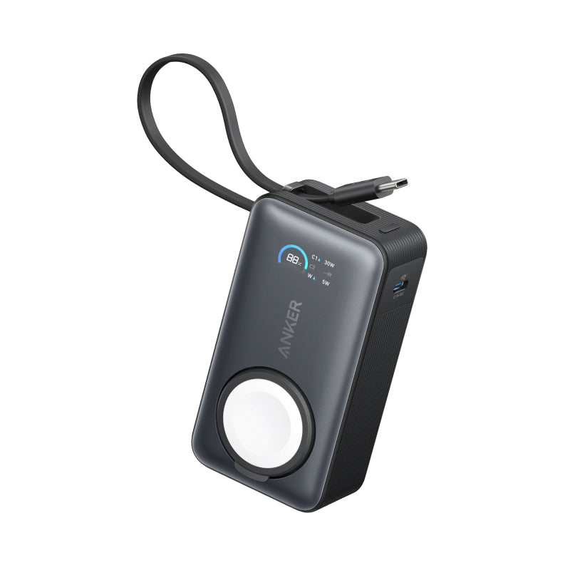 Anker MagGo Batterie externe pour Apple Watch - 10 000 mAh - 35 W - Noir