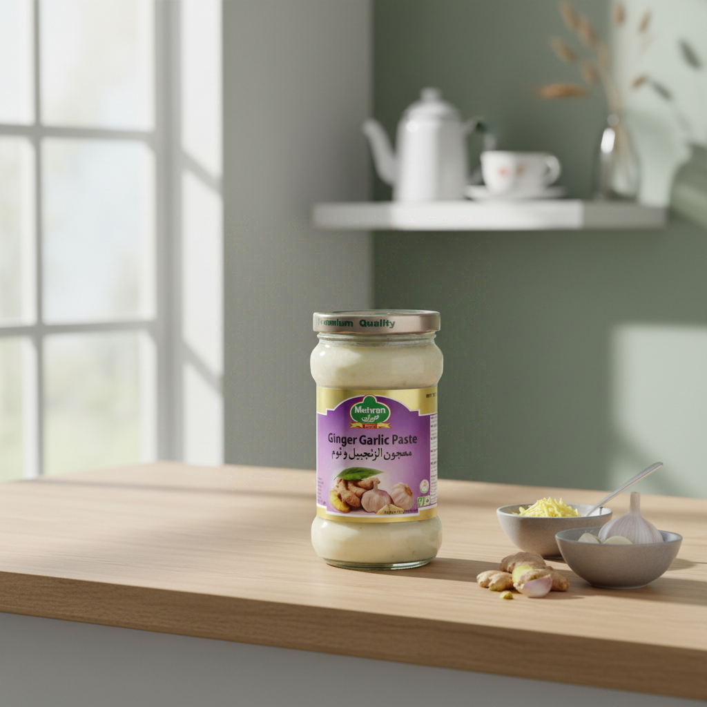 Mehran Pâte de gingembre et d'enail 320 g
