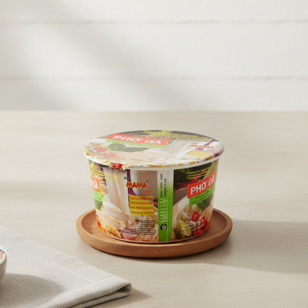 MAMA - Nouilles en bol saveur poulet - 65 g