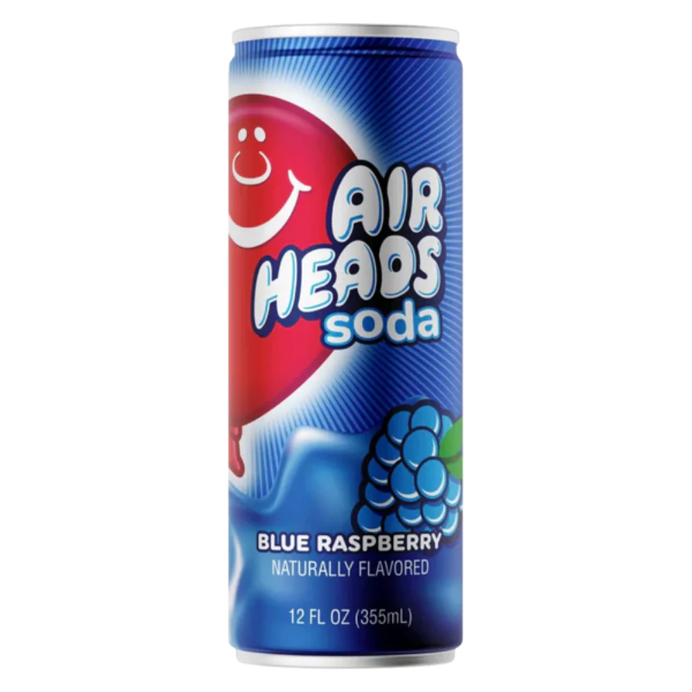 Airheads Soda Framboise bleue 330 ml